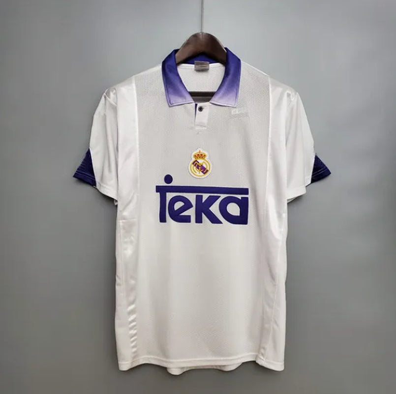 Retro Real Madrids Soccer Jerseys GUTI Ramos SEEDORF CARLOS RONALDO ZIDANE RAUL Vintage 1984-2024 Football Shirt FIGO Long Sleeve Shorts 11 12 13 14 15 16 17 Men Jerseys