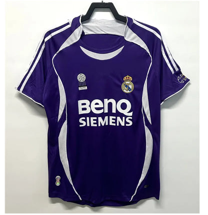 Retro Real Madrids Soccer Jerseys GUTI Ramos SEEDORF CARLOS RONALDO ZIDANE RAUL Vintage 1984-2024 Football Shirt FIGO Long Sleeve Shorts 11 12 13 14 15 16 17 Men Jerseys