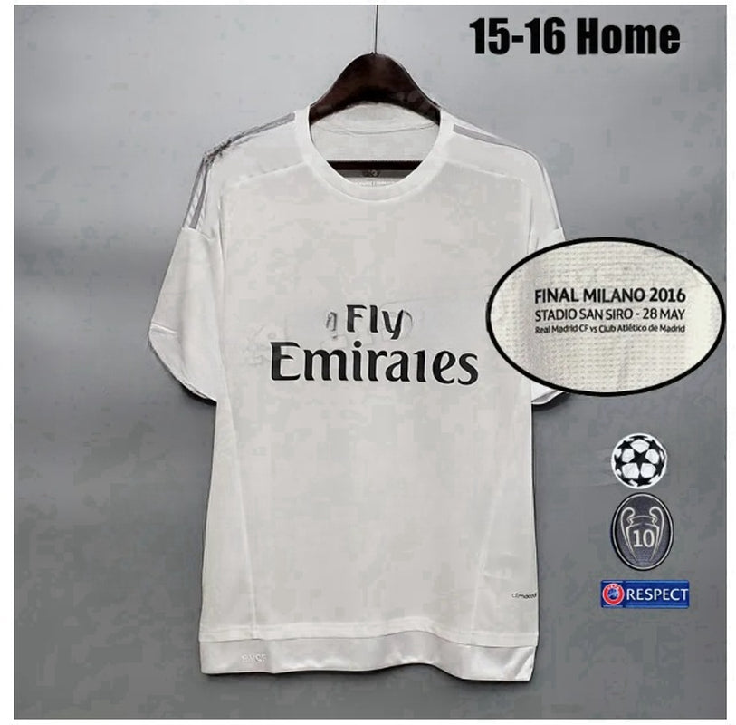 Retro Real Madrids Soccer Jerseys GUTI Ramos SEEDORF CARLOS RONALDO ZIDANE RAUL Vintage 1984-2024 Football Shirt FIGO Long Sleeve Shorts 11 12 13 14 15 16 17 Men Jerseys